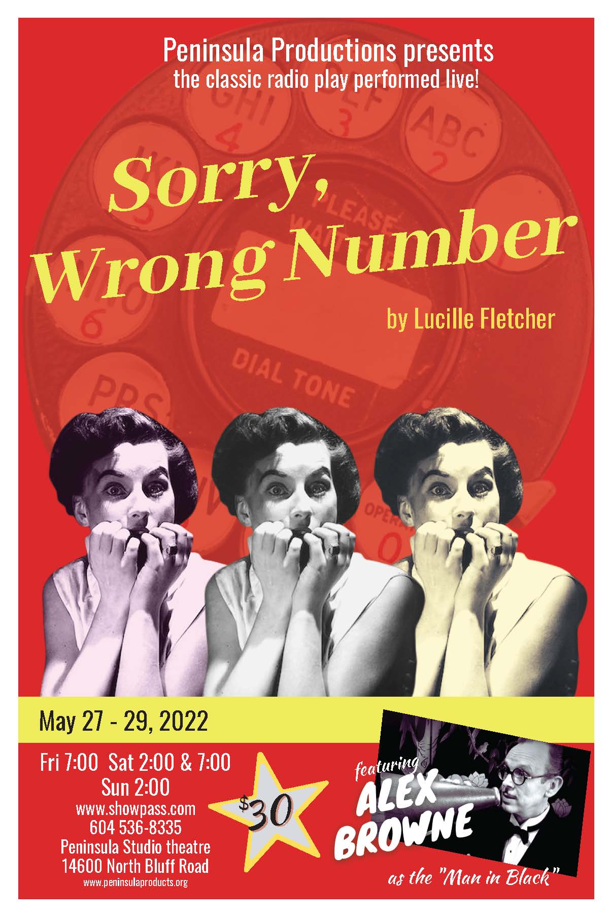 Sorry, Wrong Number Banner