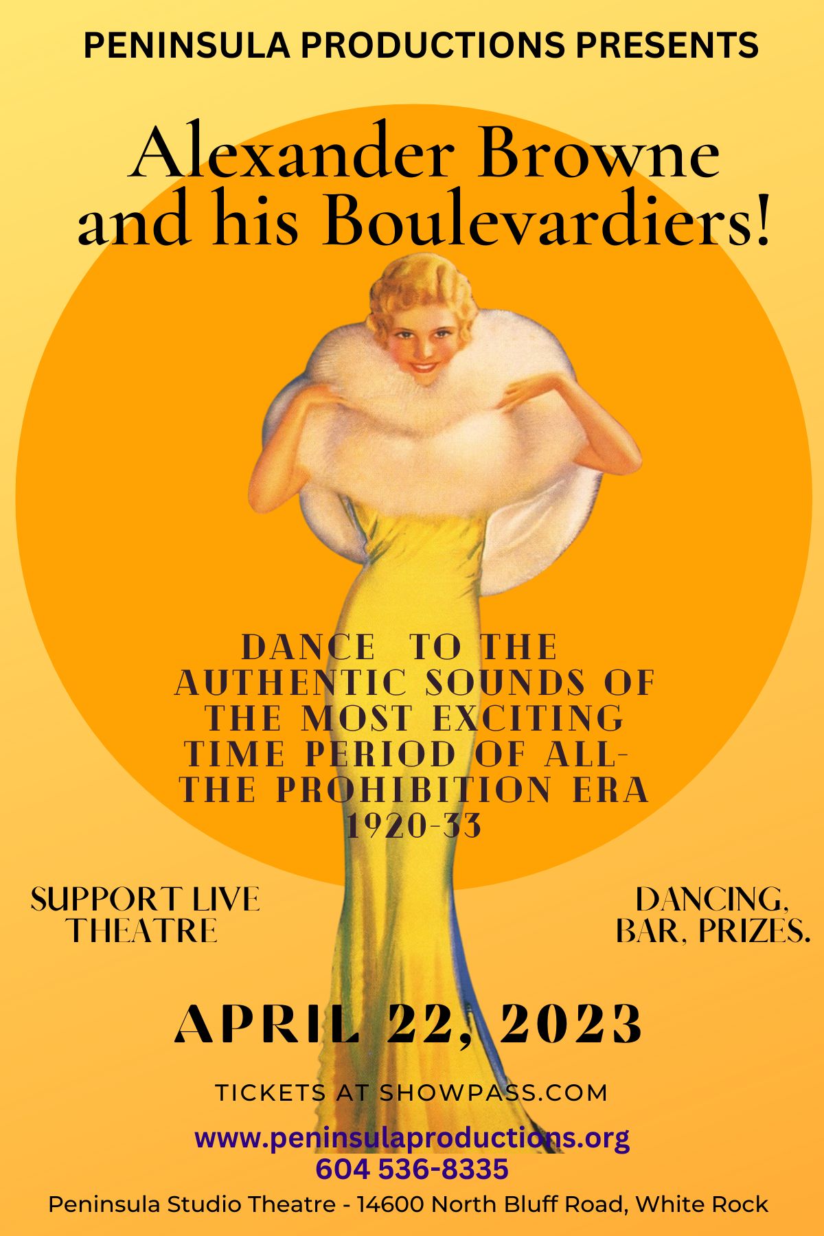 Updated Alexander Browne and his Boulevardiers poster.