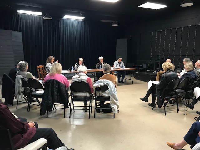 snapshot from "Writer's Room" reading
