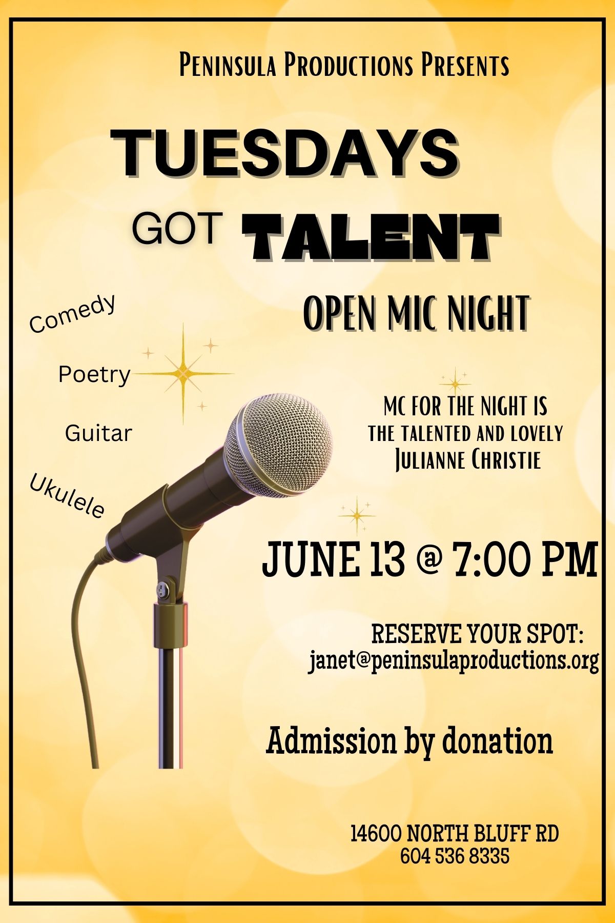 Tuesdays Got Talent June 13