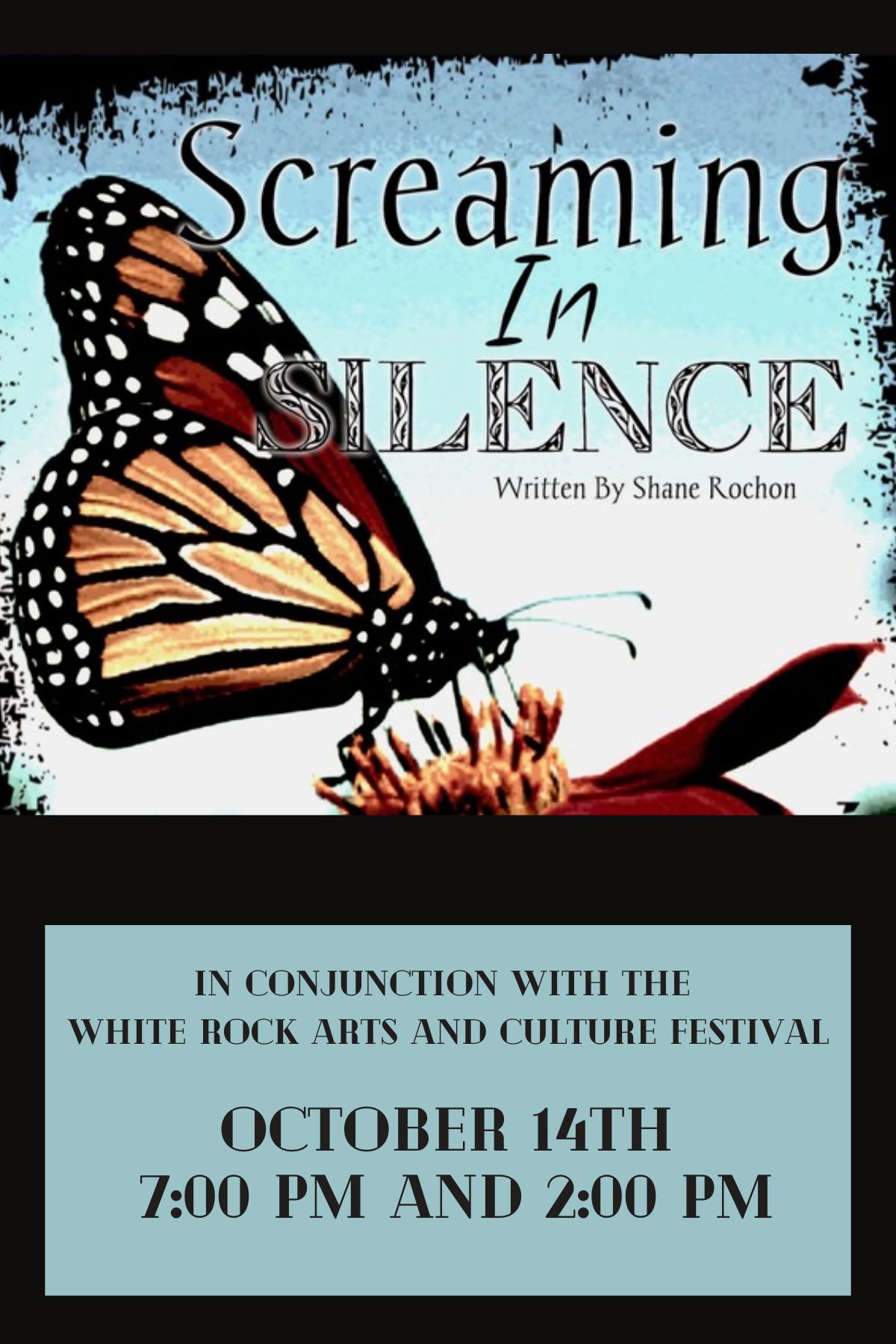 Revised Screaming Sept 25 (8.5 x 11 in) (1200 x 1800 px) Screaming in Silence poster