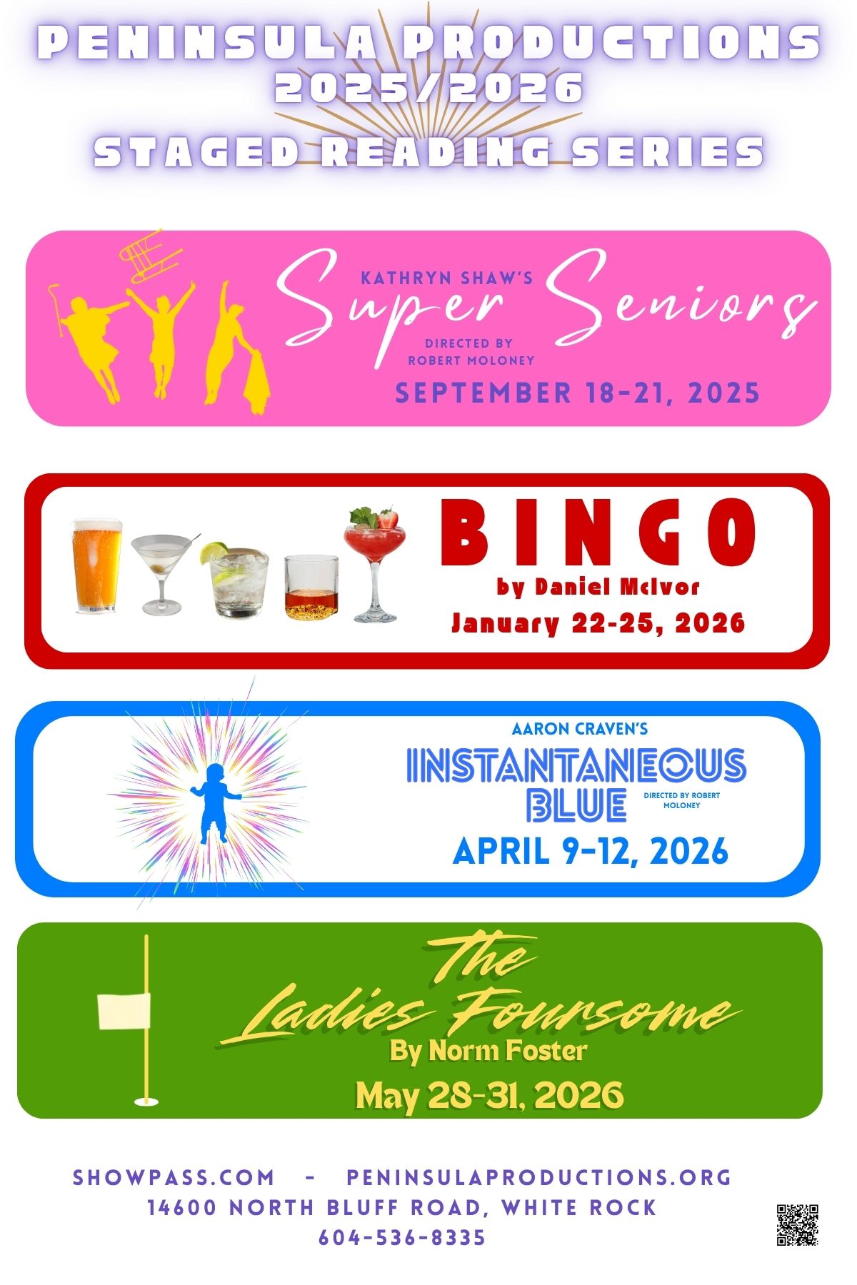 Peninsula productions presents (1200 x 1800 px) (1) 2025 2026 Staged Reading Schedule